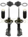 Fcs 2 Front Struts Shocks Mounts & Boots Kit For Honda Civic Si Only 14 15 New. Price: $445.19.