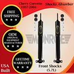 Monroe Oem Front Shocks For 1997-2004 Chevy Corvette 5.7L Lifetime Warranty New. Price: $173.81.