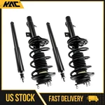 4PC Front Complete Struts Rear Shock Absorbers Kit 2000-2005 Ford Focus New. Price: $132.99.
