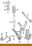 Used Rear Suspension Strut Fits: 2006 Pontiac Solstice Ride Handling. Price: $135.70.