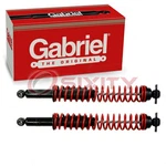 Gabriel Rear Shock Absorber For 1992-1999 Chevrolet C1500 Suburban Spring New. Price: $134.54.