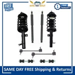 New Front & Rear Complete Struts Shock Absorbers Set Fits 00-05 Ford Focus. Price: $275.06.