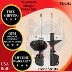 Kyb Oem Front Struts For 1993-1995 Mitsubishi Mirage Lifetime Warranty New. Price: $218.40.