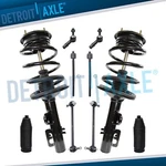 Fwd Front Struts Sway Bars Tie Rods Boots Kit For 2005-2007 Five Hundred Montego New. Price: $191.26.