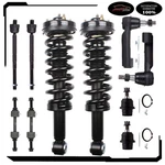 Fits 2009-2013 Ford F-150 2WD Front Struts Sway Bar Tie Rod Ball Joint Assembly New. Price: $216.79.