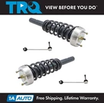 Trq Front Strut & Spring Assemblies With Sway Bar End Links Kit For Bmw X5 X6 New. Price: $244.95.