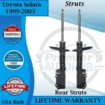 Gabriel Genuine Oem Rear Struts For 1999-2003 Toyota Solara Lifetime Warranty New. Price: $180.99.