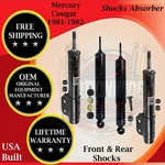 Monroe Oem Front & Rear Shocks For 1981-1982 Mercury Cougar Lifetime Warranty New. Price: $285.67.
