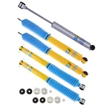 Bilstein 4600 5100 Front & Rear Shocks W/ Steering Damper For Jeep Wrangler Jk New. Price: $426.95.