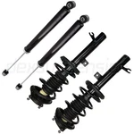 4X Fits 2000-2005 Ford Focus Front Complete Struts Spring Assembly Rear Shock New. Price: $135.83.