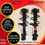 Monroe Oem Front Struts For 2006-2012 Toyota RAV4 3.5L Lifetime Warranty New. Price: $310.69.