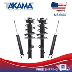 4PCS Takama Front Strut Coil Spring+ Rear Shock Absorber For 10-16 Sportage 2WD New. Price: $252.88.