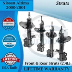 Monroe Genuine Oem Front & Rear Struts For 2000-2001 Nissan Altima 9YR Warranty New. Price: $360.18.