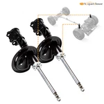 Pair Front Left Right Struts Shocks Absorbers For Kia Optima Rondo 2006-2010 New. Price: $62.99.