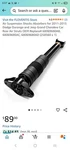 1X Rear Air Suspension Shock Strut For Jeep Grand Cherokee Dodge Durango 11-15 New. Price: $45.00.