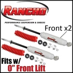 Rancho Front Shock Absorbers Pair Fits 2003-13 Dodge Ram 2500 3500 Rwd W/0" Lift New. Price: $154.95.