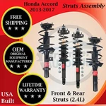 Monroe Oem Front & Rear Struts For 2013-2017 Honda Accord Lifetime Warranty New. Price: $501.50.