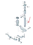 New Audi A4 Avant B9 Rear Gas Shock Absorber 8W0616025H Original No Duty To. Price: $909.49.