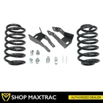 Maxtrac 4" Drop Lowering Kit W/ Coil Springs 201040 For 2000-2006 Gmc Yukon New. Price: $264.46.