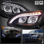 Fits 1998-2006 Mercedes Benz W220 S320 S500 S600 Led Strip Projector Headlights New. Price: $329.38.