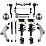 For 2009-2014 Nissan Maxima Front Complete Shock Struts Control Arm Kit 16PCS New. Price: $393.11.