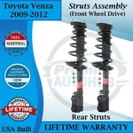 Monroe Genuine Oem Rear Struts For 2009-2012 Toyota Venza 2WD Lifetime Warranty New. Price: $295.75.