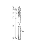 Genuine Mopar Shock Absorber 5104575AA New. Price: $43.47.