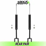 Rear Bare Shock Absorbers Pair For 2013-2016 Dodge Dart New. Price: $44.39.
