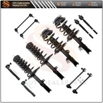Front Rear Struts & Coil Springs Tie Rods Sway Bars For 2007 - 2011 Toyota Camry New. Price: $322.05.