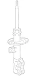 Genuine Honda Shock Absorber Unit L Front 51621-T7W-A01 New. Price: $275.94.