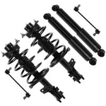 2010-2013 Kia Forte Front Struts Rear Shocks Sway Bars Kit W/coil Spring New. Price: $175.65.
