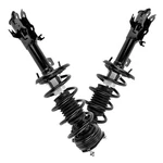 Pair Front Quick Struts & Coil Spring Assembly Ford Fiesta 2011 2012 2013 New. Price: $103.54.