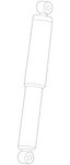 Genuine Gm Shock Absorber 84904095 New. Price: $255.02.
