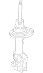 Genuine Mazda Suspension Strut BDTS-34-70XN New. Price: $174.78.