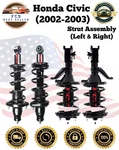 Fcs High Quality Struts Assembly For Honda Civic (2002-2003) New. Price: $488.79.