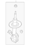 Genuine Nissan Value Advantage Strut Kit Ft Lh E4C03-1VK0PNW New. Price: $122.08.