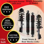 Monroe Oem Front Struts Assembly & Rear Shocks For 2009-2010 Volkswagen Routan New. Price: $353.73.