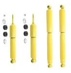 Monroe Front And Rear Shock Absorbers Gas-magnum For Dodge Ram 1500 2500 Rwd New. Price: $172.95.