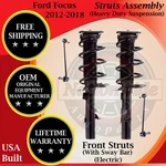 Gabriel Oem Front Strut W/ Sway Bar 2012-2018 Ford Focus Electric Lifetime New. Price: $388.03.