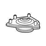New Genuine Honda Cr-v Front Strut Mount Rubber (2023-2025) Oe 516703A0A01. Price: $73.58.