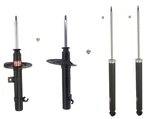 Kyb Excel-g Front And Rear Strut Shock Absorber Kit Ford Focus 2006-2011 New. Price: $283.95.