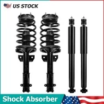 4PCS Front + Rear Struts Shocks Absorber 2005-2009 2010 Ford Mustang Base Gt New. Price: $188.59.