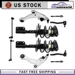 10PC For 2007-2013 Nissan Altima Front Struts W/spring Lower Control Arms Tierod New. Price: $262.44.