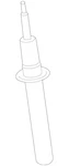 Genuine Volvo Suspension Strut 31658004 New. Price: $295.49.