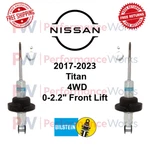 Bilstein B8 5100 Shocks Pair For 2017-2023 Nissan Titan 4WD W/ 0-2.2" Front Lift Used. Price: $302.79.