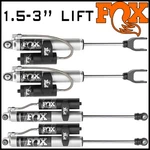 Fox 2.0 Reservoir Front Rear Shocks 20-26 Silverado Sierra 2500 3500 1.5-3" Lift New. Price: $1238.95.