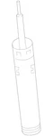 Genuine Audi Strut 4K0-413-031-AP New. Price: $172.35.