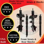 Monroe Genuine Oem Front Struts & Rear Shocks For 2008-2010 Honda Odyssey New. Price: $420.26.