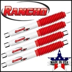 Rancho Front & Rear Gas Shocks Set Fits 2000-2013 Suburban Yukon Xl 2500 0" Lift New. Price: $289.95.