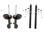 Kyb Excel-g Front & Rear Suspension Strut Shock Absorbers Kit For Toyota RAV4 New. Price: $282.95.
